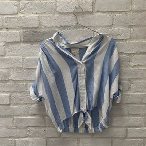cropped blouse